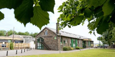 Exterior of YHA Okehampton hostel building