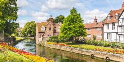 View of Canterbury city