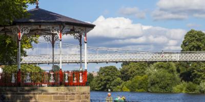 View over River Dee, Chester