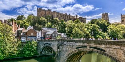 View of Durham on a sunny day