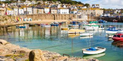 Penzance view on the coast