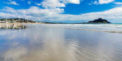 View of Longrock beach