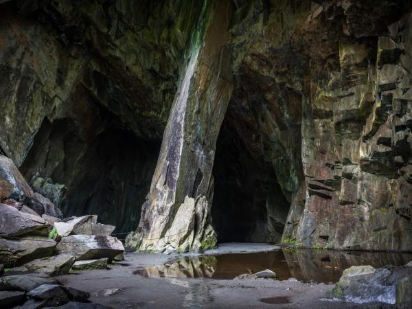 The Cathedral, in Little Langdale Quarry