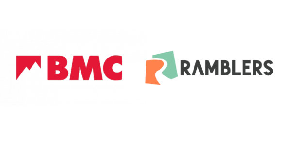 The BMC and The Ramblers logo